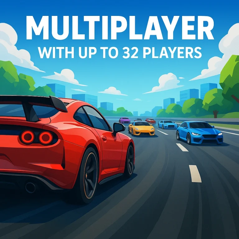 Car Race Mode in drive zone online