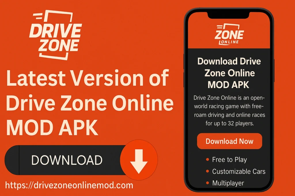 What is Drive Zone Online MOD APK
