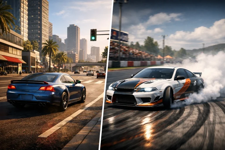 Drive Zone Online vs CarX Drift Racing