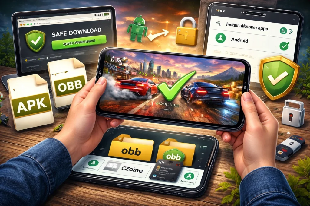 How to Download Drive Zone Online Mod APK Safely