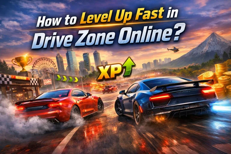 How to Level Up Fast in Drive Zone Online