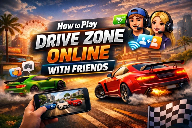 How to Play Drive Zone Online With Friends