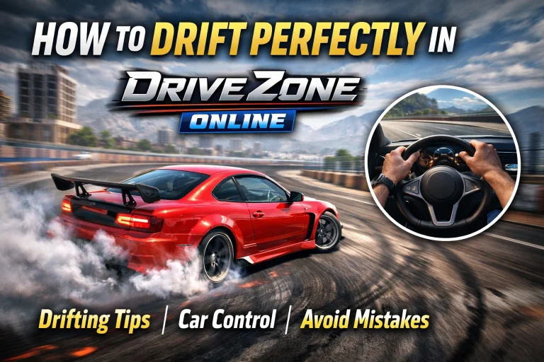 How to Drift Perfectly in Drive Zone Online